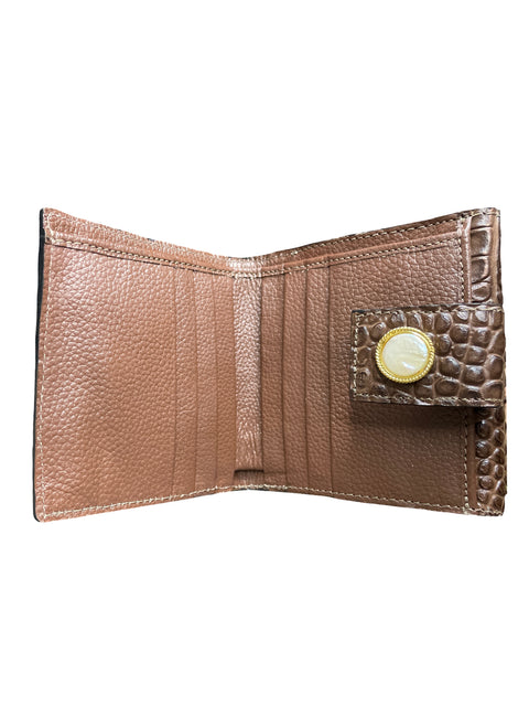 Cartera Denise Daccach Snake Marrón - Talla U