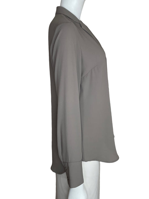 Camisa Ann Taylor Gris - Talla S