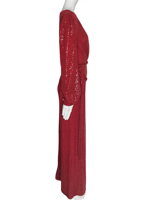 Mono Va Va Voom Lemtejuela Palazo Cuello v Rojo - Talla S