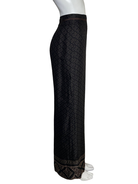 Pantalón White House Black Market Wide-leg Negro - Talla 4
