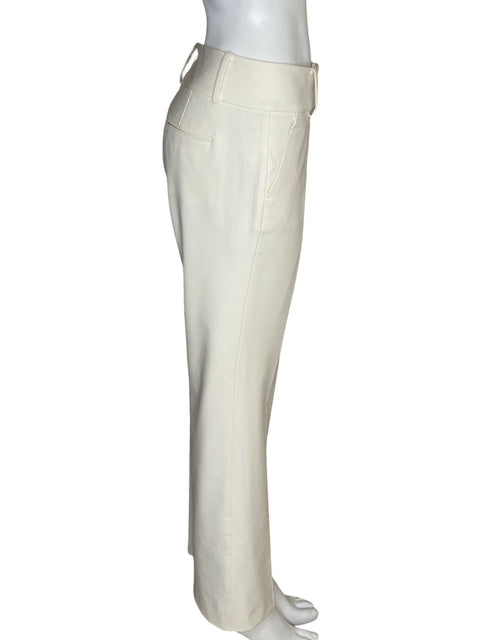 Pantalón Ann Taylor Recto Blanco - Talla 6