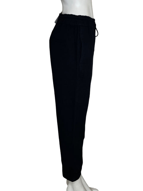 Pantalón Ann Taylor de Algodón Recto Negro - Talla S