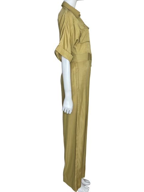 Mono One One Six Cuello v Wide-leg Beige - Talla S