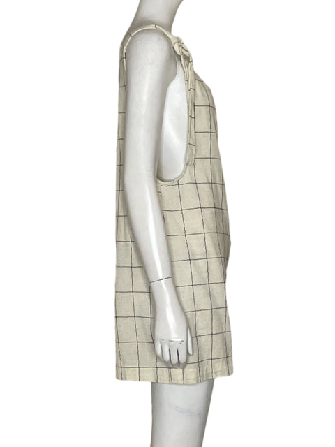 Romper Lefties Estampado de Algodón Blanco - Talla M
