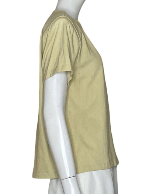 Blusa Ser.o.ya Knit de Algodón Liso Beige - Talla S