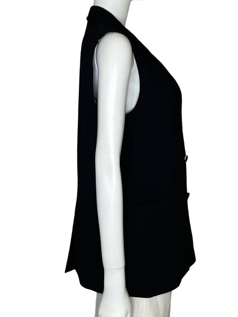 Chaleco Esprit Collection Cuello v Negro - Talla L