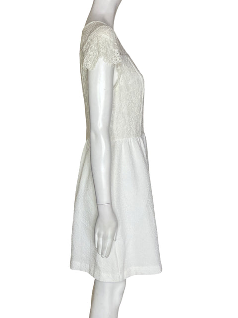 Vestido Kensie Mini Liso Blanco - Talla M