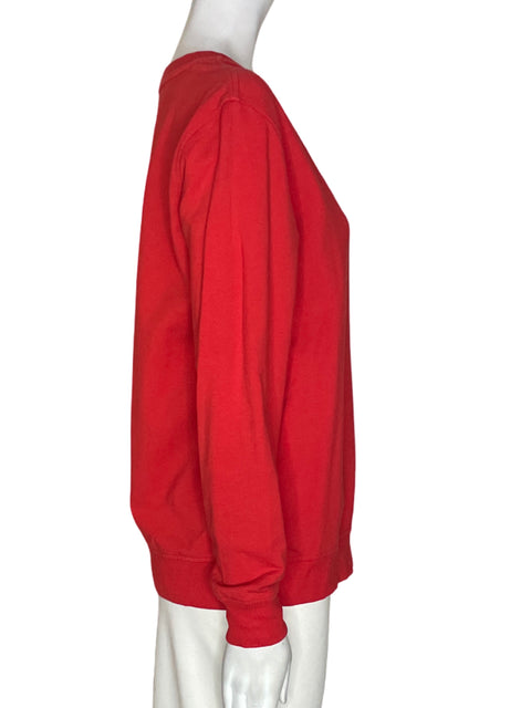 Chaqueta Karl Lagerfeld de Algodón Bolsillo Pedreria Rojo - Talla S