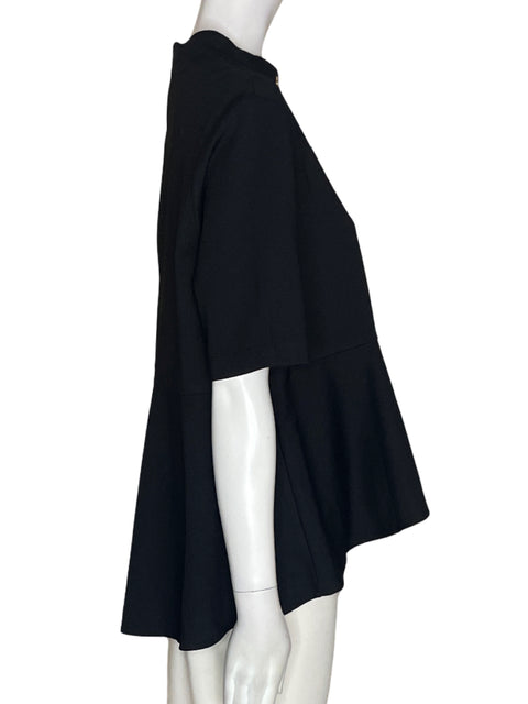 Blusa Gracia Cadena Manga corta Negro - Talla L