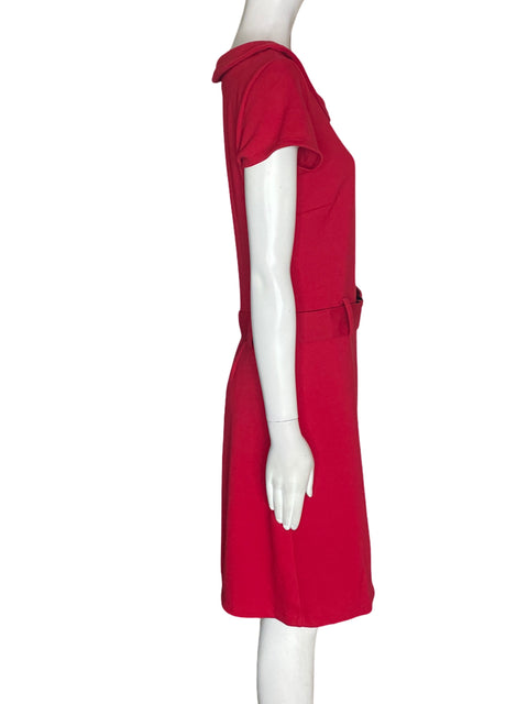 Vestido Cato Manga corta Fajon Rojo - Talla 6