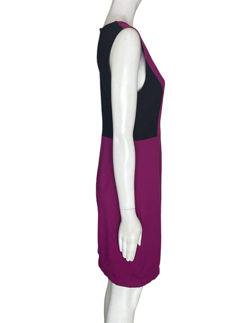 Vestido Kenneth Cole Zipper Sin mangas Morado - Talla 6