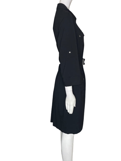 Vestido Michael Kors Zipper Fajon Negro - Talla XL