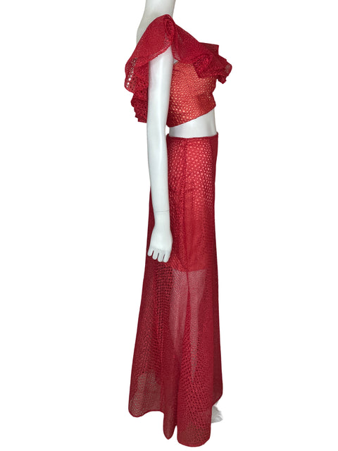 Conjunto Tesoro Tps Troquelado Vuelos Rojo - Talla S