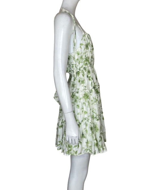 Vestido Blu Pepper Estampado Floral Verde - Talla S