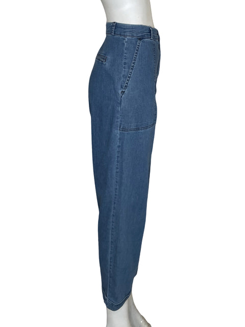Jean Zara High-rise Azul - Talla 38