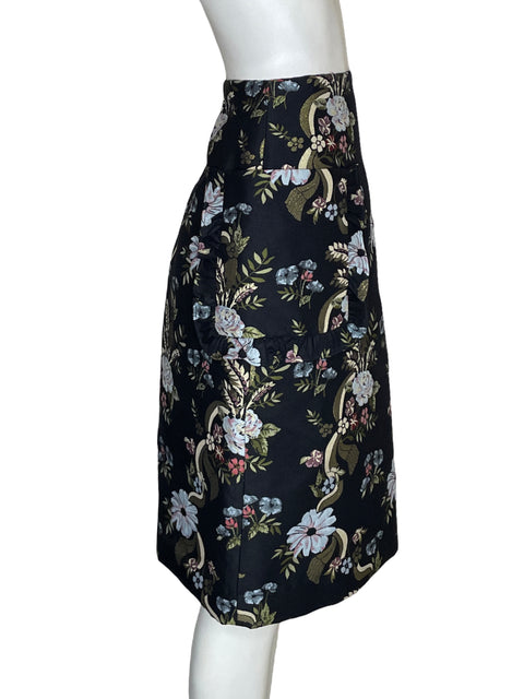 Falda Trelise Cooper Midi Estampado Negro - Talla 10