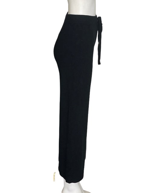 Pantalón Tesoro Tps Recto Wide-leg Negro - Talla XS