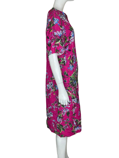 Sin títuloVestido Escada Floral Morado- Talla 44
