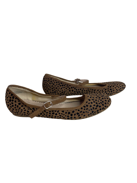 Zapato Isaac Mizrahi Animal print Punta cerrada Marrón - Talla 9.5