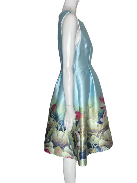 Vestido L'atiste Sin mangas Estampado Azul - Talla M