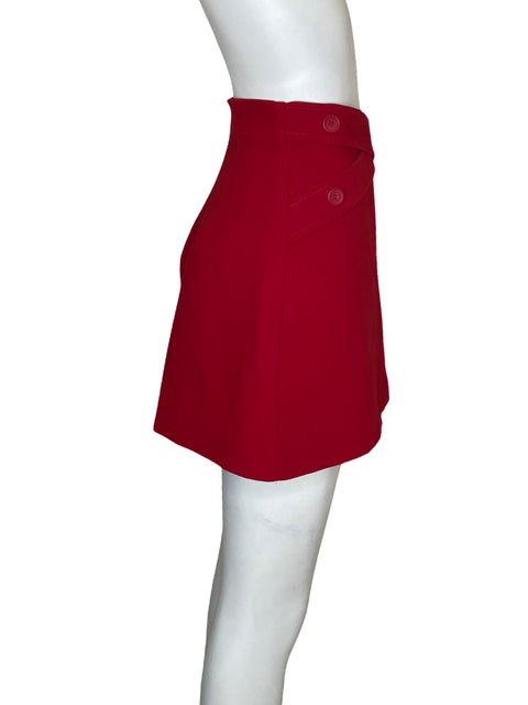 Short Zara Mini Cruzado Rojo - Talla M