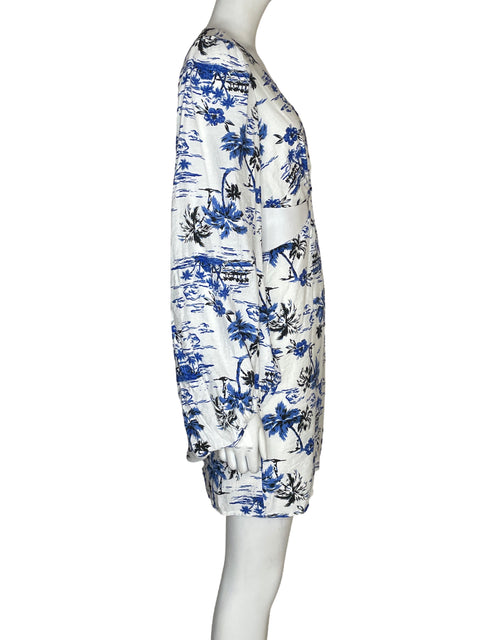 Vestido Alive Girl Mangas abullonadas Azul - Talla 8