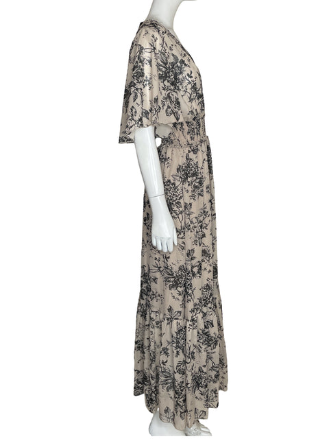Vestido Kate And Lily Estampado Floral Beige - Talla 6