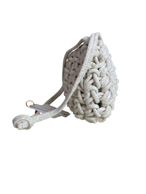 Cartera Le Voyage En Painer Tejido Tote bag Blanco - Talla U
