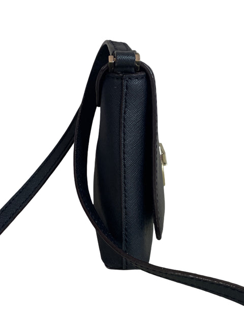 Cartera Kate Spade Zipper Correa Negro - Talla U