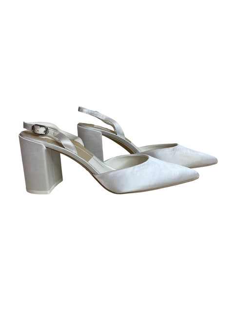 Zapato Dolce Vita Punta cerrada Destalonado Blanco - Talla 7