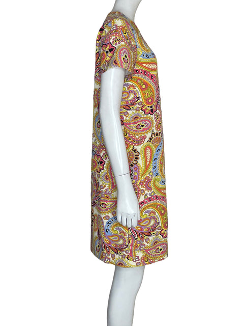 Vestido Marella Midi Estampado Naranja - Talla 4