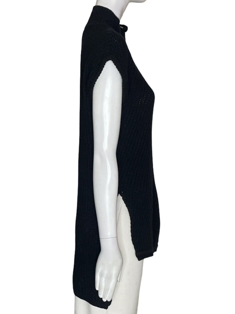 Blusa Jessica Simpson de Algodón Tejido Lazo Negro - Talla S