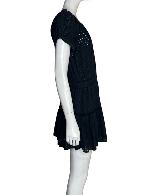 Vestido Miou Muse Bordado Midi Azul - Talla L