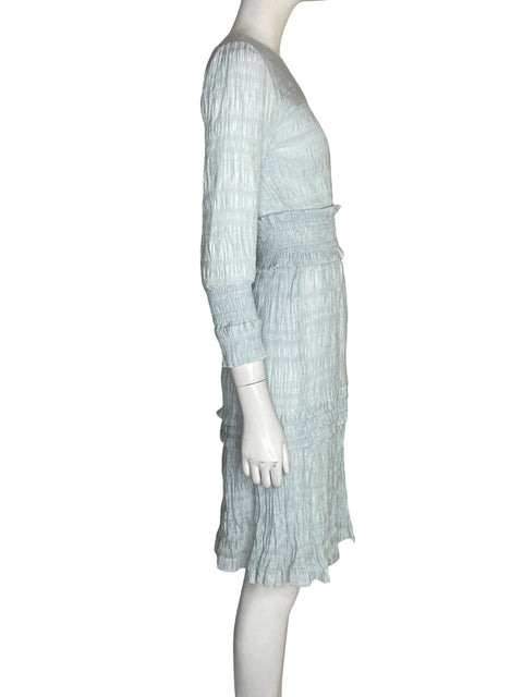 Vestido Kidichic Cuello redondo Midi Azul - Talla 16