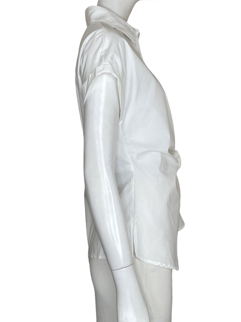 Blusa A.c.g. Asimétrico Blanco - Talla M