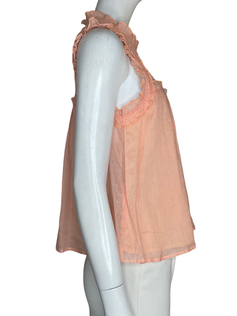 Blusa Elan Sin mangas Naranja - Talla S