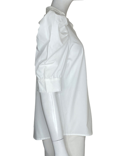 Blusa Modern Works Mangas abullonadas Blanco - Talla S