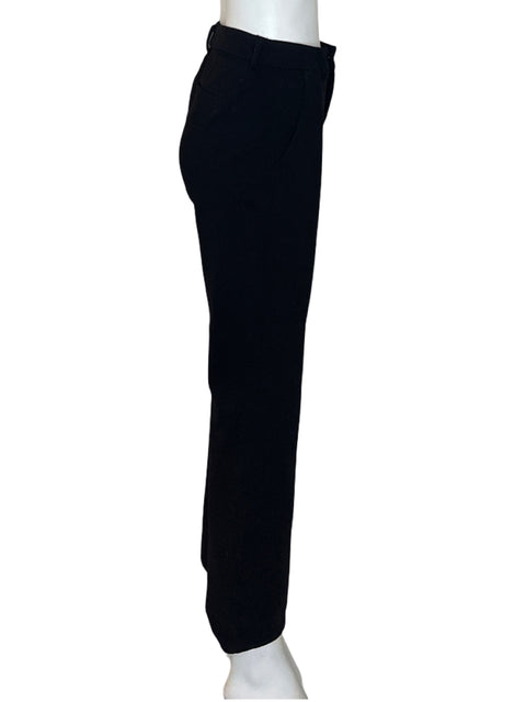 Pantalón Liverpool Recto Wide-leg Negro - Talla 4