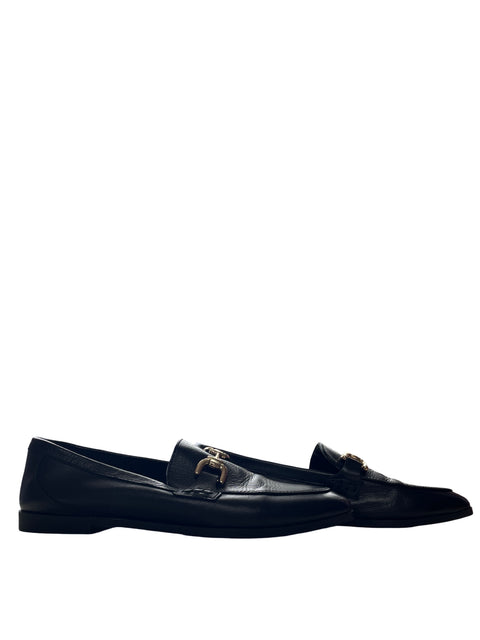 Mocasín Zara Cuero Negro - Talla 38