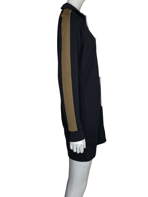 Vestido Lacoste Manga larga Zipper Negro - Talla 36