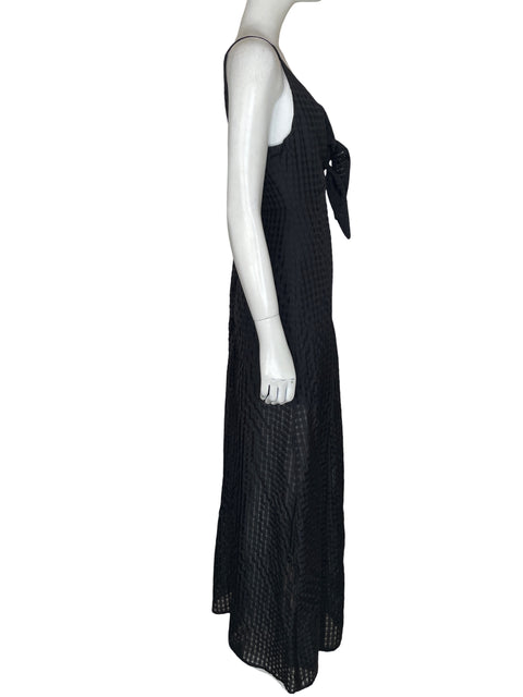 Vestido Bcbg Maxi Cuello v Negro - Talla S