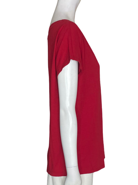 Camiseta Ralph Lauren de Algodón Manga corta Cuello redondo Rojo - Talla L