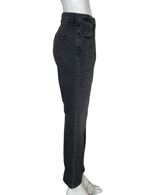 Jean Zara Jean Brillo Negro - Talla 38