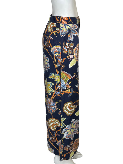 Pantalón Maeve Wide-leg Estampado Azul - Talla 6