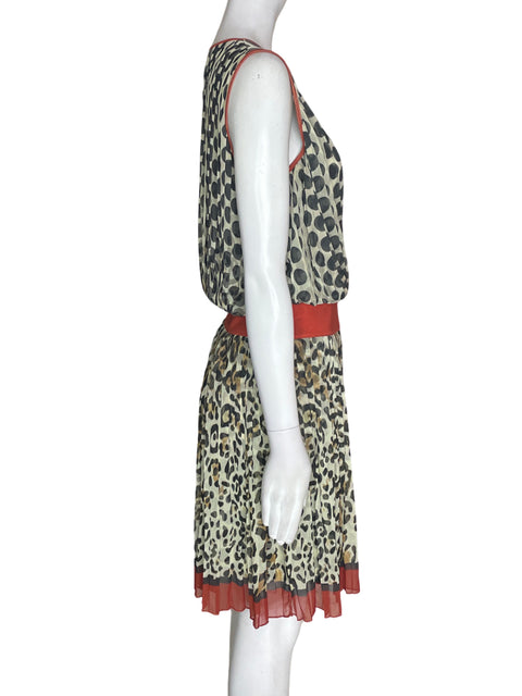 Vestido Di Mare Estampado Suelto Negro - Talla 6