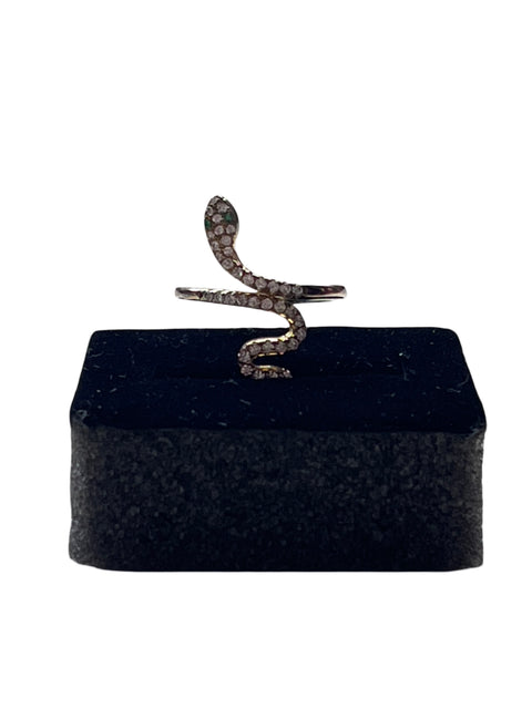 Anillo Salvatore Joyeros Jungle Piedras Plateado - Talla U