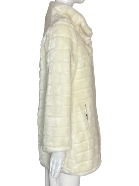 Chaqueta Monnalisa Afelpado Manga larga Beige - Talla M