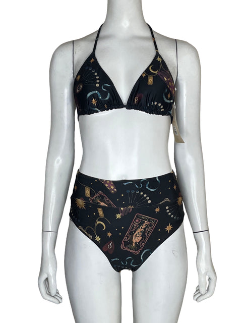 Conjunto Mompossina Set de 3 piezas Estampado Negro - Talla M
