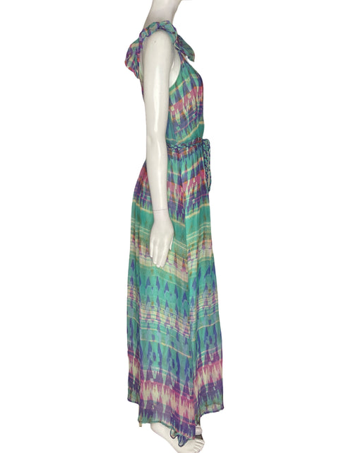 Vestido Charlie Jade Tiras Cordon Verde - Talla XS