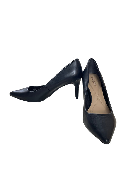Tacón On-34th Tacón bajo Negro - Talla 7